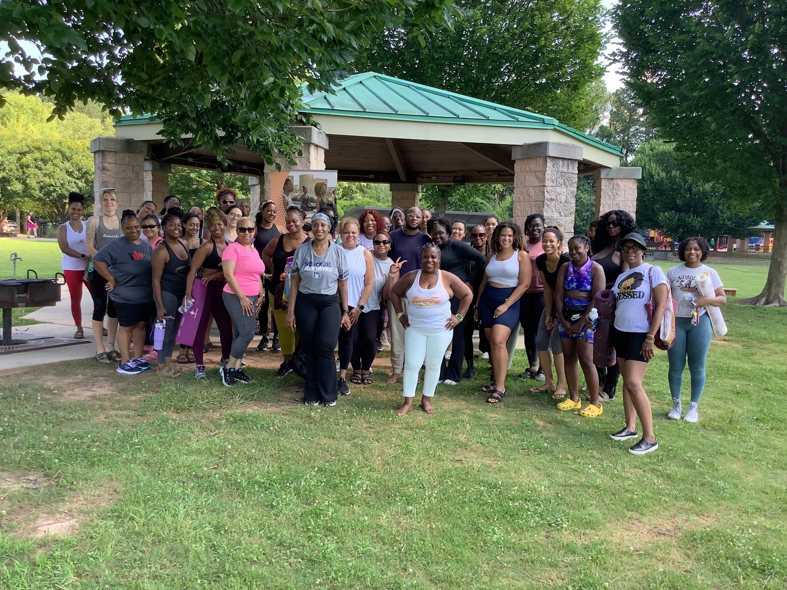 Yoga in the park Yoga in the park